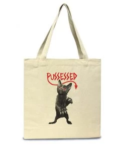 Arm The Animals Accessories | Pussessed | Tote Bag Cat Designs