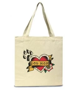 Arm The Animals Accessories | Tattoo Dog Mom | Tote Bag $10 & Under