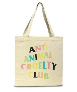 Arm The Animals Accessories | Rainbow Anti Animal Cruelty Club | Tote Bag