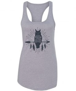 Arm The Animals Tank Tops Women's | Wise Old Owl | Ideal Tank Top