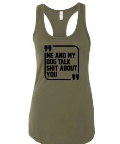Arm The Animals Tank Tops Women's | Sh*t Talkers (Dog) | Ideal Tank Top