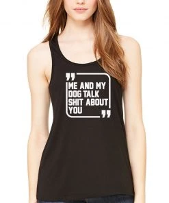Arm The Animals Tank Tops Women's | Sh*t Talkers (Dog) | Ideal Tank Top