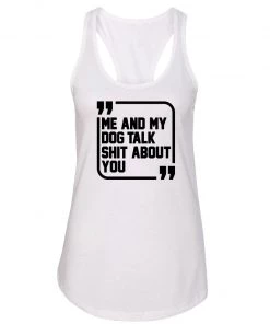 Arm The Animals Tank Tops Women's | Sh*t Talkers (Dog) | Ideal Tank Top