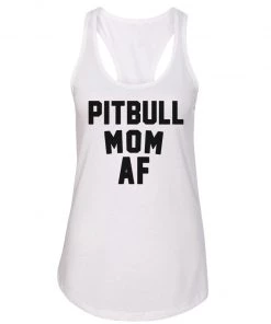 Arm The Animals Tank Tops Women's | Pit Bull Mom AF | Ideal Tank Top