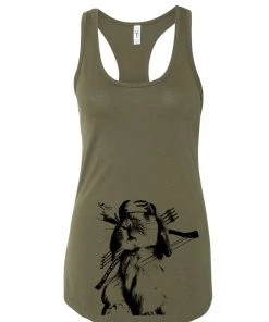 Arm The Animals Women's | Rambo Bunny | Ideal Tank Top