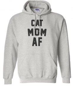 Arm The Animals Hoodies Unisex | Cat Mom AF | Oversized Hoodie