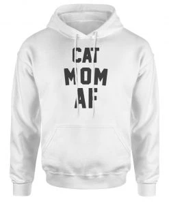 Arm The Animals Hoodies Unisex | Cat Mom AF | Oversized Hoodie