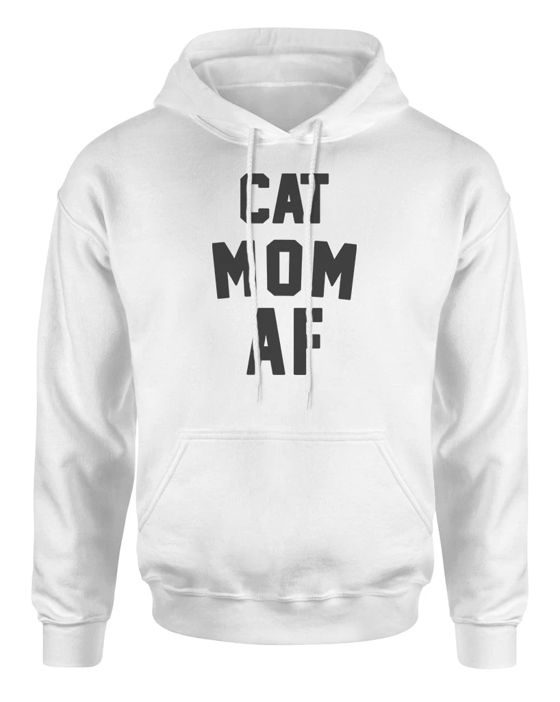 Arm The Animals Hoodies Unisex | Cat Mom AF | Oversized Hoodie