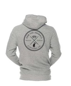 Arm The Animals Unisex | Rescue Knuckles | Zip Hoodie Hoodies
