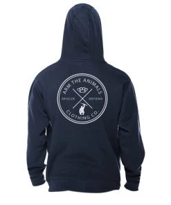 Arm The Animals Unisex | Rescue Knuckles | Zip Hoodie Hoodies
